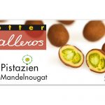 Balleros – Pistazien in Mandelnougat und dunkler Bergmilchschokolade