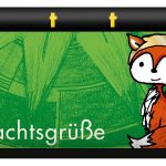Süße Weihnachtsgrüße - Haselnussnougat mit Krokant