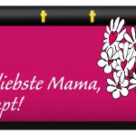 Für die liebste Mama, überhaupt! - Rote Rosen + Himbeeren