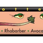 Skyr, Rhabarber, Avocado