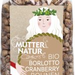 MUTTER NATUR Bio Borlotto Cranberry Bohnen getrocknet 500 g