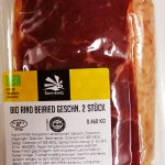 BIO Rinder Beiried geschnitten 2 Stück VAC