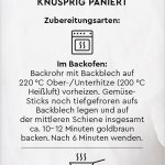 Bio Gemüse Sticks, knusprig paniert